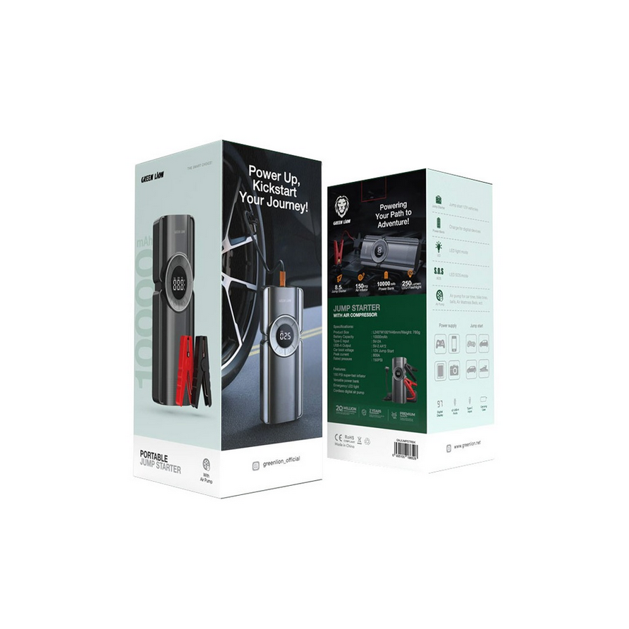 جامپ استارتر گرین لاین مدل Green Lion Portable Jump Starter