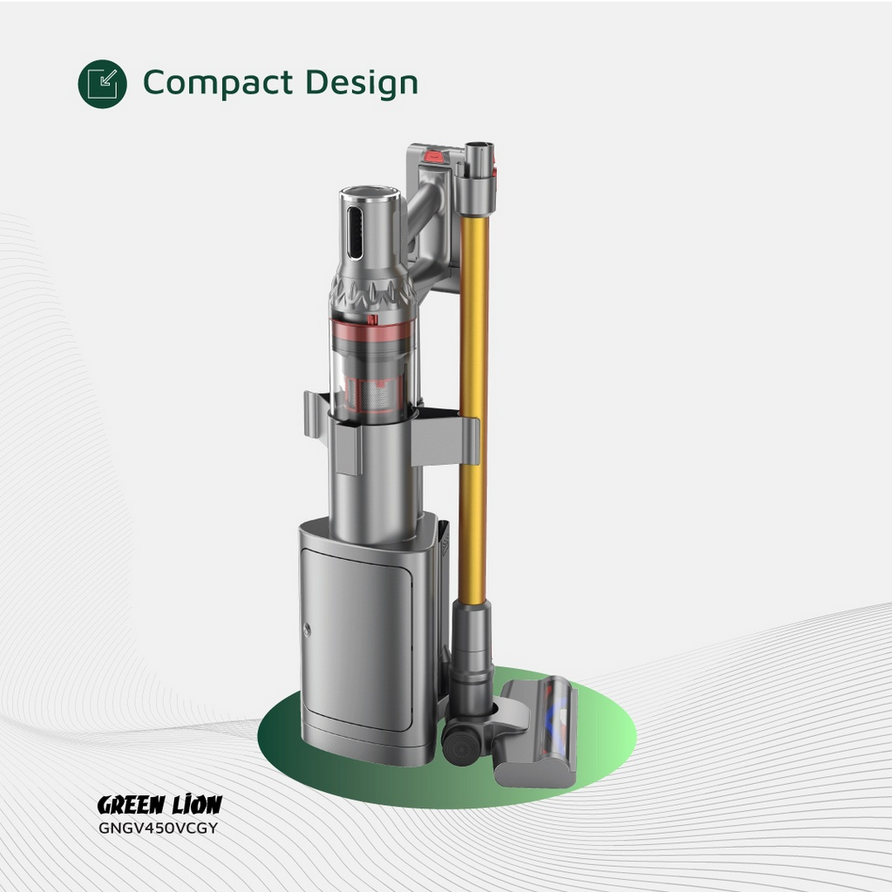 جارو شارژی گرین لاین مدل Green Lion GV-450 Cordless Vacuum Cleaner