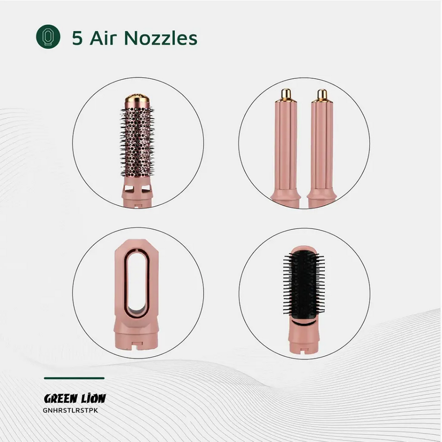 سشوار و حالت دهنده مو گرین لاین مدل Green Lion 5 in 1 Professional Hair Styler 2