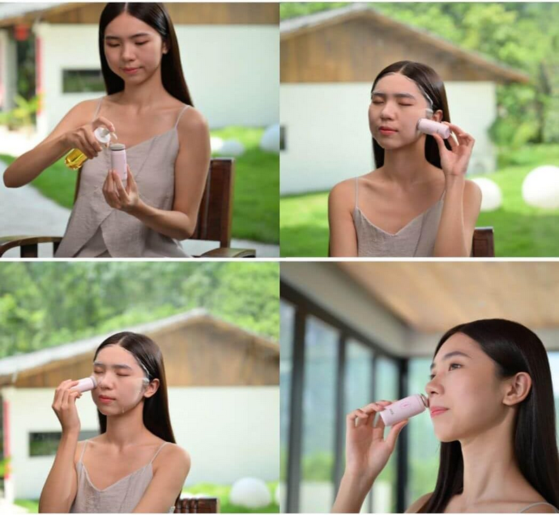 برس پاک کننده صورت کیکا مدل KiCA PureClear Facial Cleansing Brush