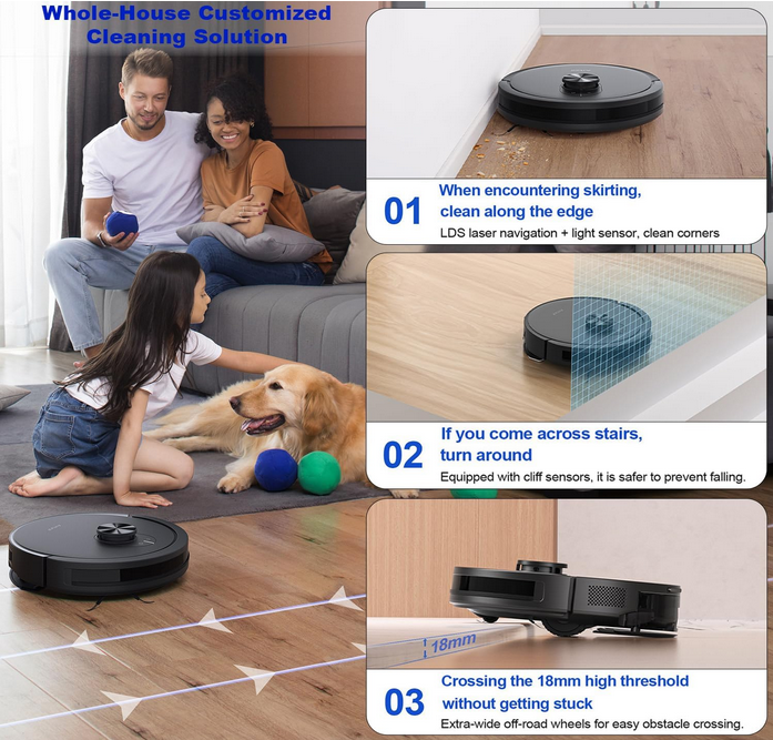 جارو رباتیک ایربات مدل Airbot S9 Ultra Robotic Vacuum