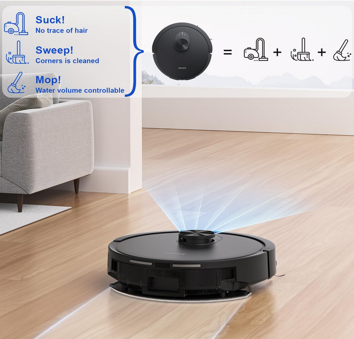 جارو رباتیک ایربات مدل Airbot S9 Ultra Robotic Vacuum