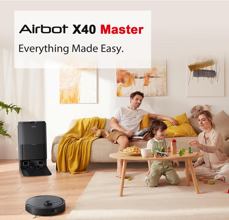 جارو رباتیک ایربات مدل Airbot X40 Master Robotic Vacuum