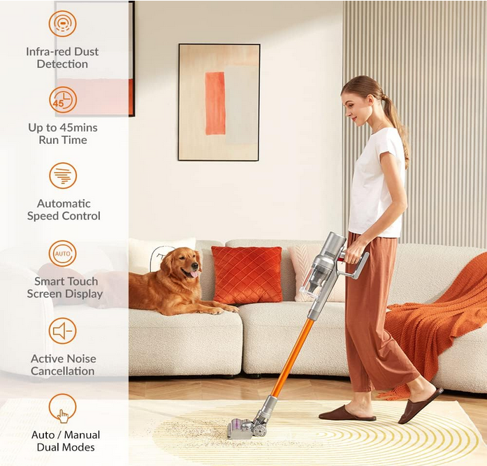 جارو شارژی ایربات مدل  Airbot Hypersonic Pro Cordless Vacuum Cleaner