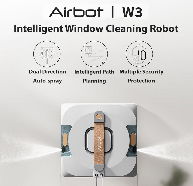 شیشه شوی رباتیک ایربات مدل Airbot W3 Window Cleaning Robot