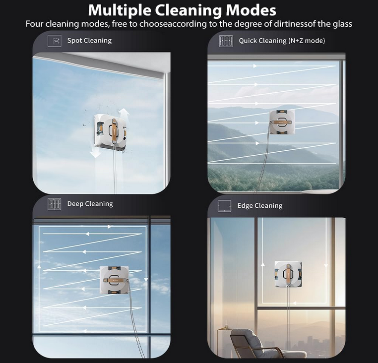 شیشه شوی رباتیک ایربات مدل Airbot W3 Window Cleaning Robot