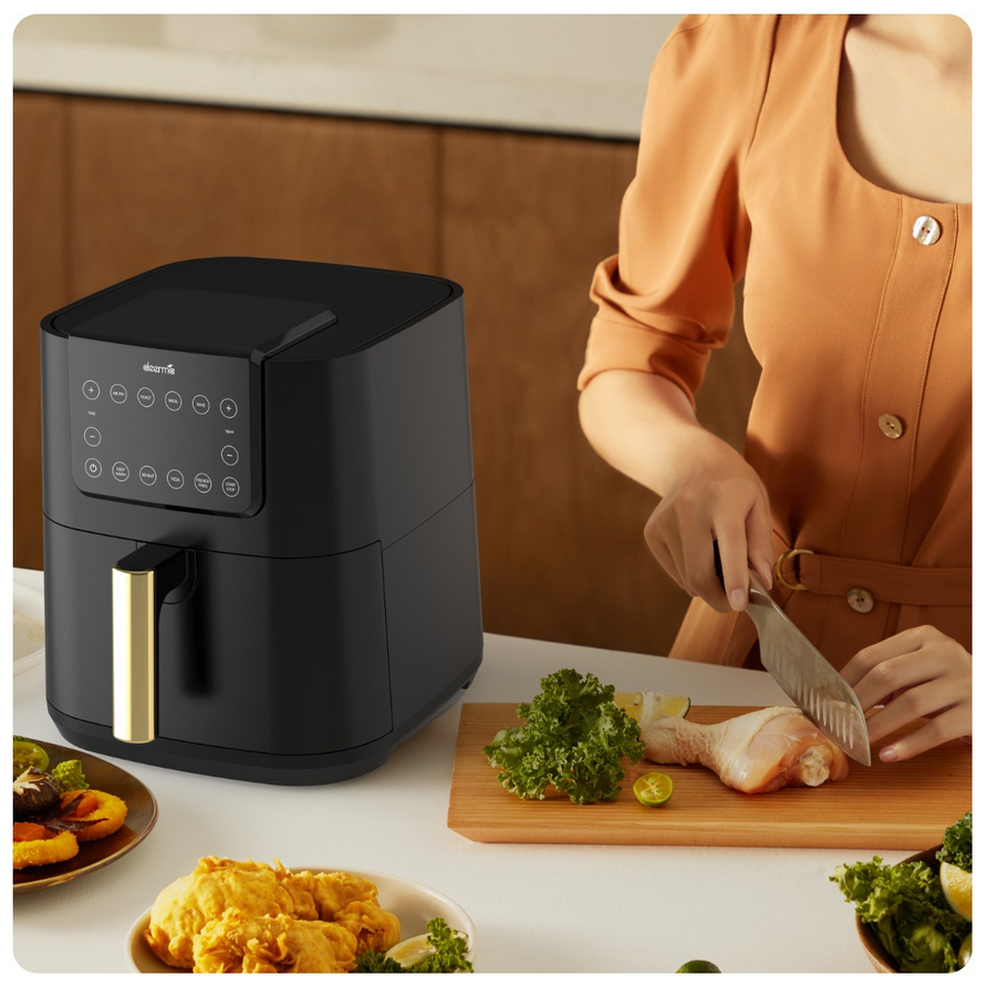 سرخ کن بدون روغن (هواپز) 7.5 لیتری شیائومی درما مدل Deerma Air Fryer 7.5L DEM-KZ120W