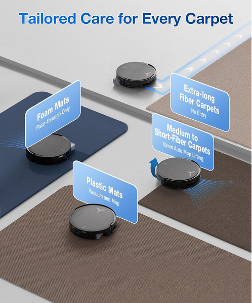 جارو رباتیک اکووکس مدل Ecovacs Deebot T80 Omni Robotic Vacuum