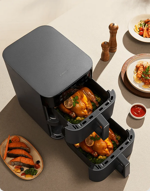 سرخ کن بدون روغن (هواپز) 12 لیتری شیائومی مدل Xiaomi Smart Double Stack Air Fryer 12L