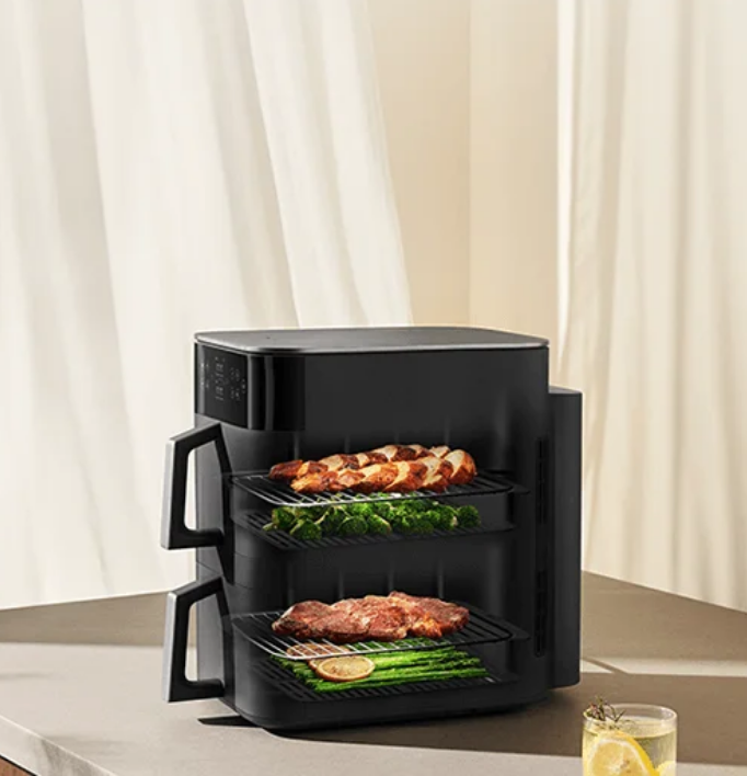 سرخ کن بدون روغن (هواپز) 12 لیتری شیائومی مدل Xiaomi Smart Double Stack Air Fryer 12L