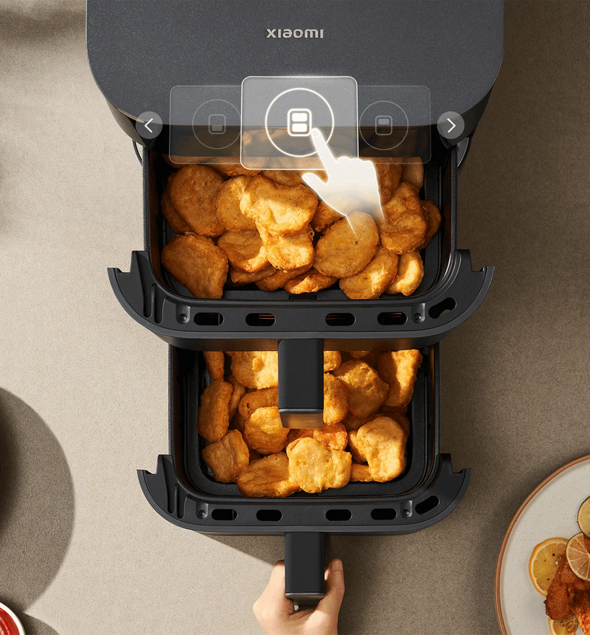سرخ کن بدون روغن (هواپز) 12 لیتری شیائومی مدل Xiaomi Smart Double Stack Air Fryer 12L