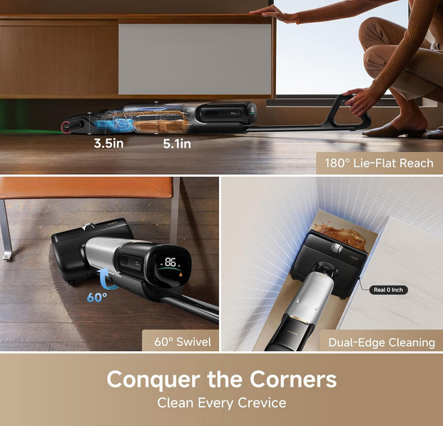 جارو شارژی مووا مدل Mova X4 Pro Wet Dry Vacuum Cleaner