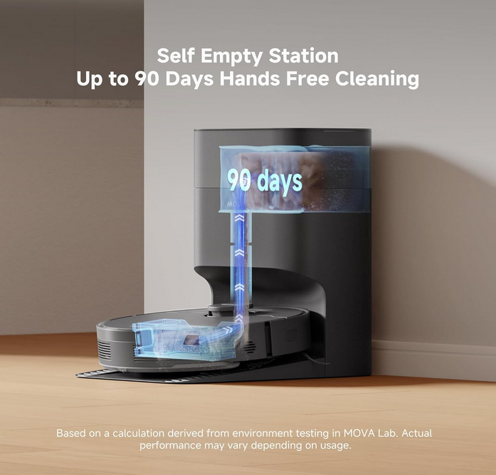 جارو رباتیک مووا مدل MOVA S10 Plus Robot Vacuum Cleaner