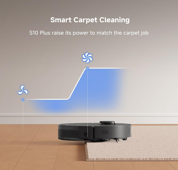 جارو رباتیک مووا مدل MOVA S10 Plus Robot Vacuum Cleaner