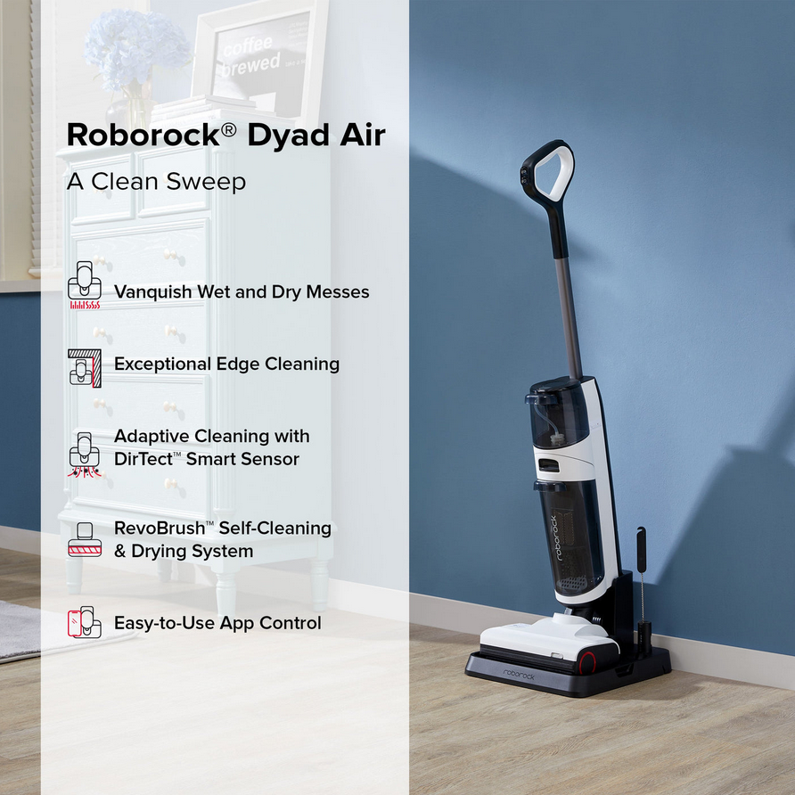 جارو شارژی شیائومی روبوراک مدل Roborock Dyad Air Vacuum Cleaner