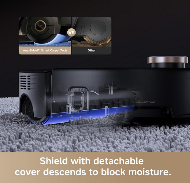 جارو رباتیک مووا مدل MOVA Z60 Ultra Roller Complete Robot Vacuum