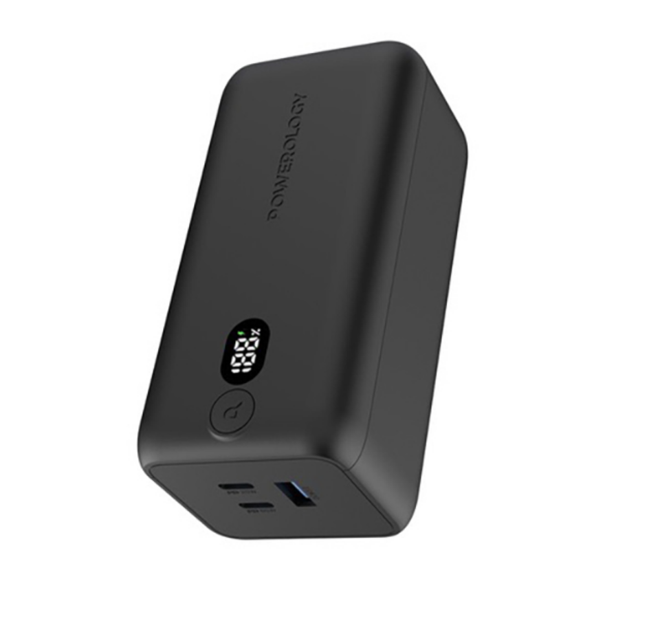 پاوربانک پاورولوژی مدل Powerology 20000mAh 65W Onyx Power Bank