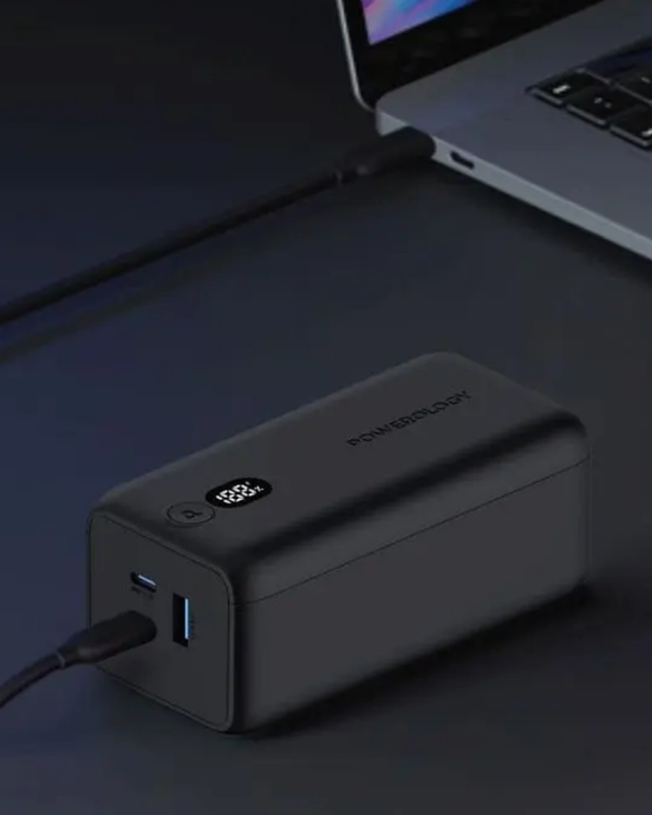 پاوربانک پاورولوژی مدل Powerology 20000mAh 65W Onyx Power Bank