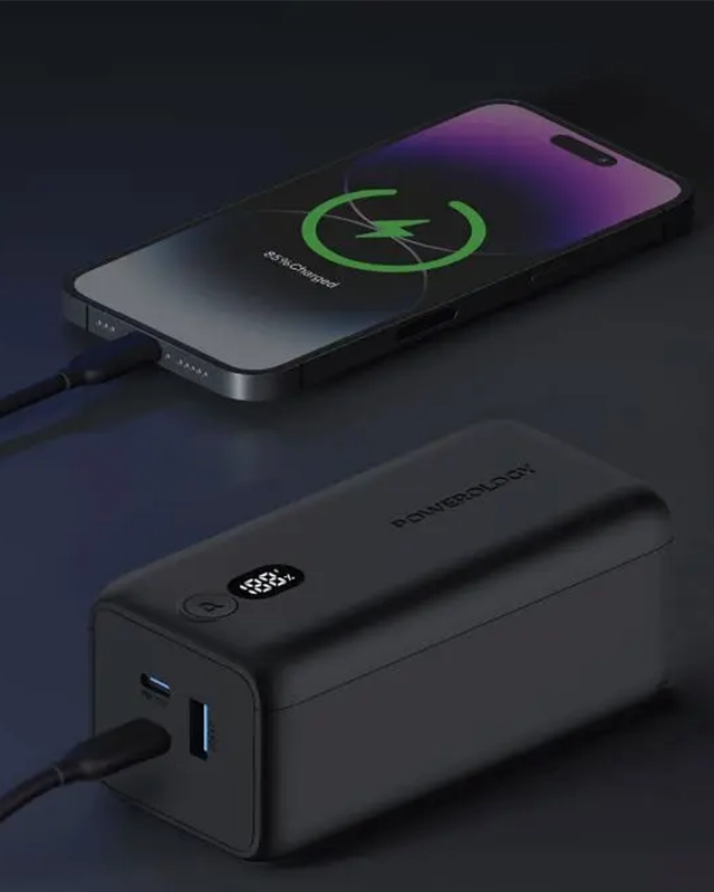پاوربانک پاورولوژی مدل Powerology 20000mAh 65W Onyx Power Bank