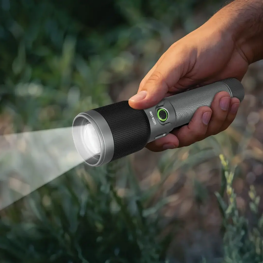 چراغ قوه شارژی گرین لاین مدل Green Lion Ranger Portable LED Torch