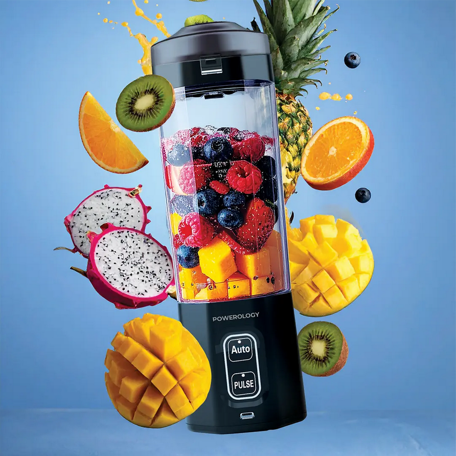 مخلوط کن (شیکر) پاورولوژی مدل Powerology Blendex Portable Blender PSM023BK