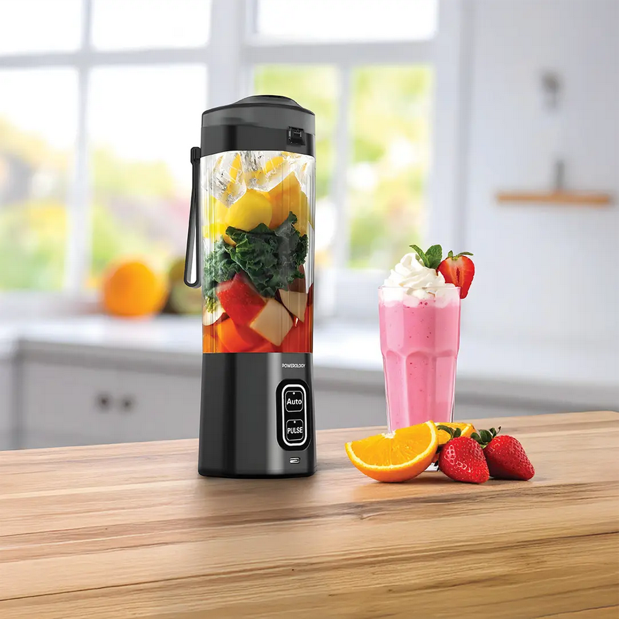 مخلوط کن (شیکر) پاورولوژی مدل Powerology Blendex Portable Blender PSM023BK