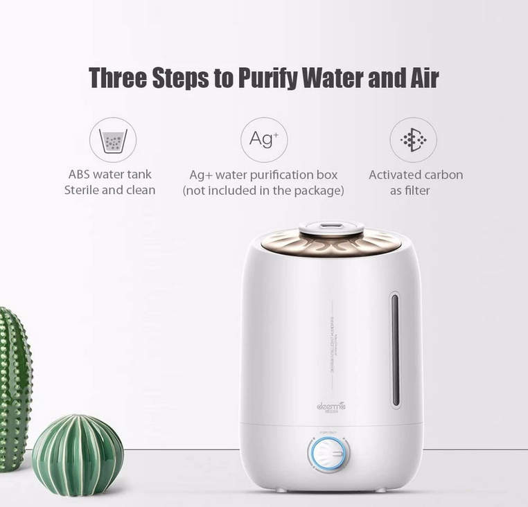 دستگاه بخور شیائومی درما مدل Deerma F500 Ultrasonic Humidifier