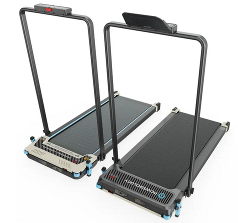 تردمیل تاشو همراه با پد ماساژ پاورولوژی مدل Powerology 2-In-1 Foldable Treadmill With Massage Pad