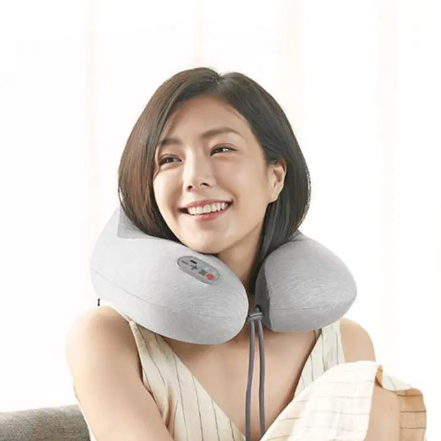 بالشت طبی و ماساژور گردن شیائومی مدل Xiaomi Momoda Massage and Hot Compress Multifunctional Neck Pillow SX332
