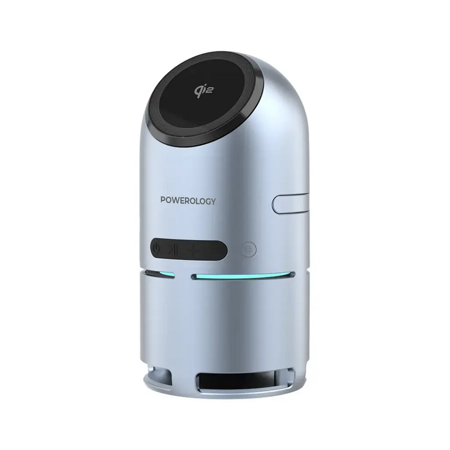 استند شارژر پاورولوژی مدل Powerology Qi2 Speaker Charge Station