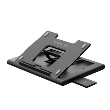 استند لپ تاپ چند کاره پاورولوژی مدل Powerology Multi-Functional Pro Hub Laptop Stand