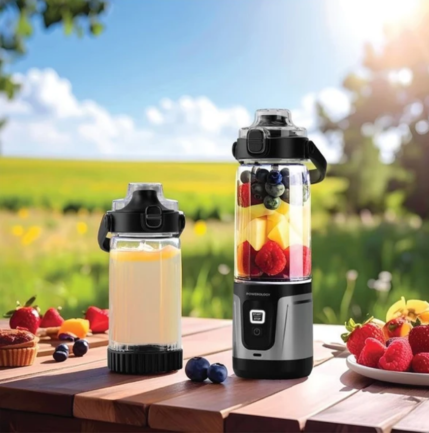مخلوط کن (شیکر) پاورولوژی مدل Powerology Duomix Portable Blender