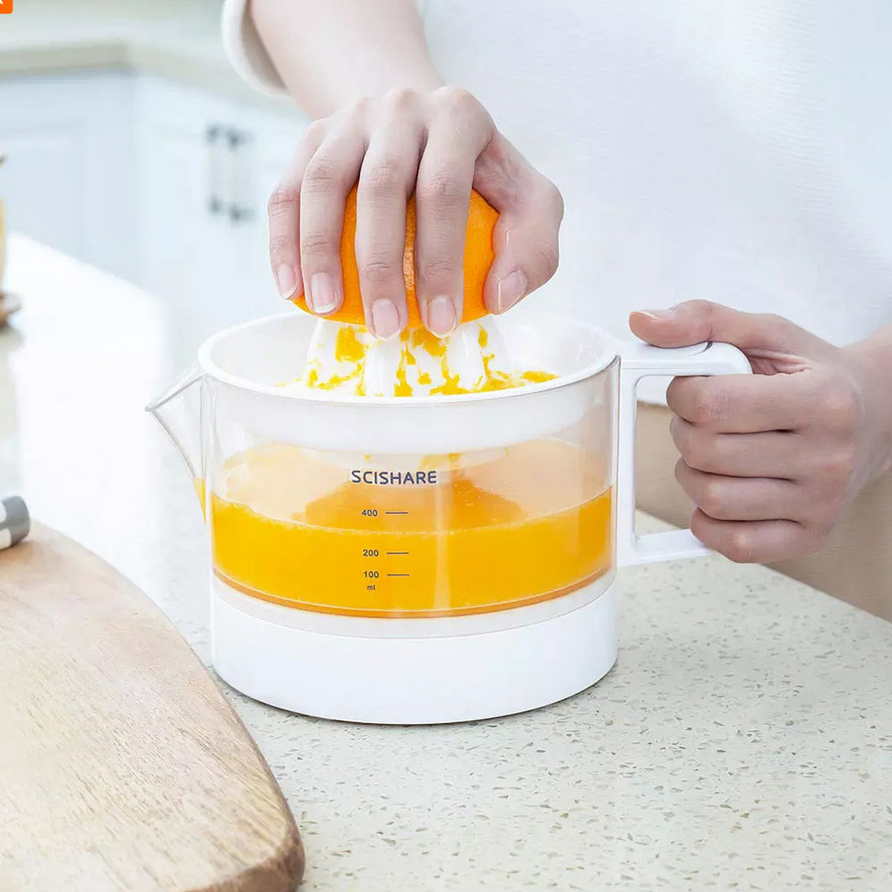 آبمیوه گیری برقی شیائومی مدل Scishare S411 Electric Orange Juicer 400mL Capacity
