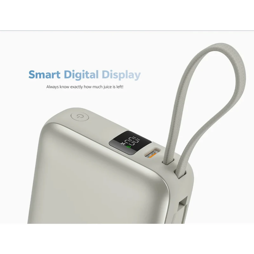 پاوربانک شیائومی کیو سی وای مدل QCY PB10C 10000mAh Power Bank