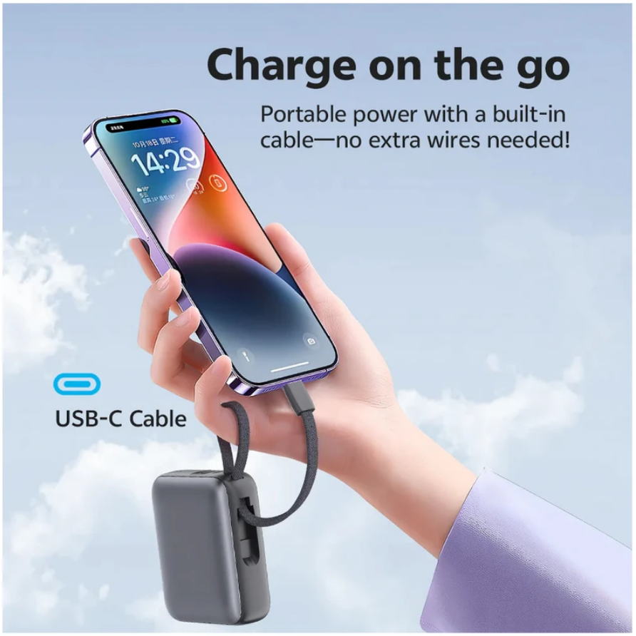 پاوربانک شیائومی کیو سی وای مدل QCY PB10C 10000mAh Power Bank
