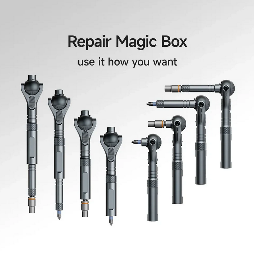 ست آچار بوکس و پیچ‌گوشتی شیائومی دوکا مدل Duka ATuMan RS2 40-in-1 Ratchet Screwdriver Set