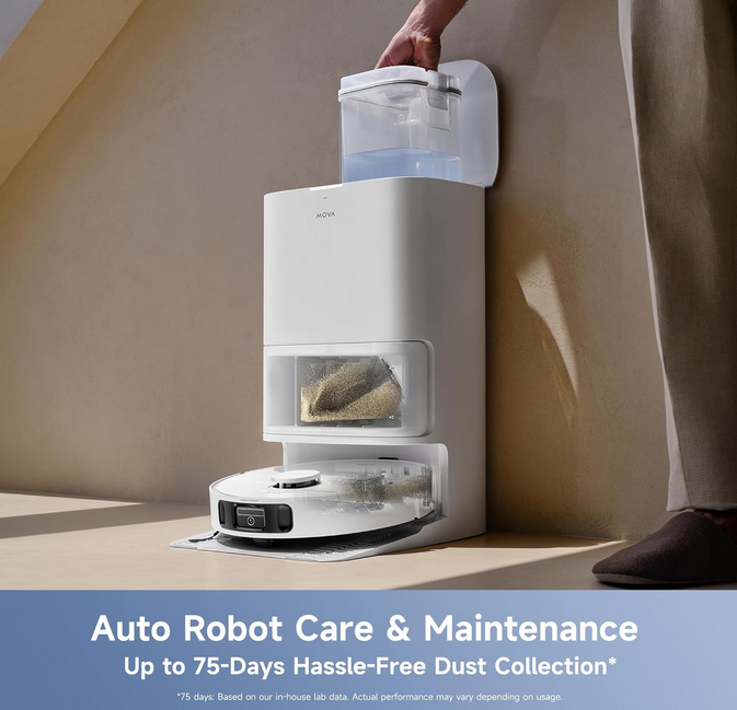 جارورباتیک مووا مدل MOVA E40 Ultra Robot Vacuum