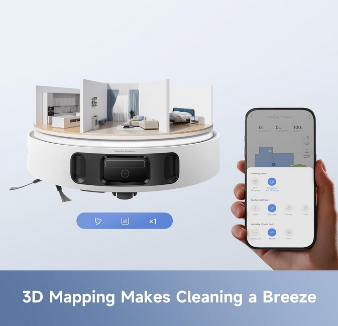 جارورباتیک مووا مدل MOVA E40 Ultra Robot Vacuum