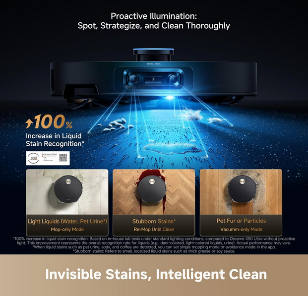 جارو رباتیک شیائومی درما مدل Dreame X60 Max Ultra Complete Robot Vacuum
