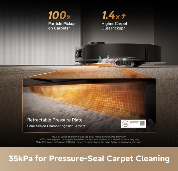 جارو رباتیک شیائومی درما مدل Dreame X60 Max Ultra Complete Robot Vacuum