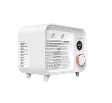 مینی پنکه شارژی رومیزی مه پاش پرودو مدل Porodo Lifestyle Mini Mist Fan PDF853WH