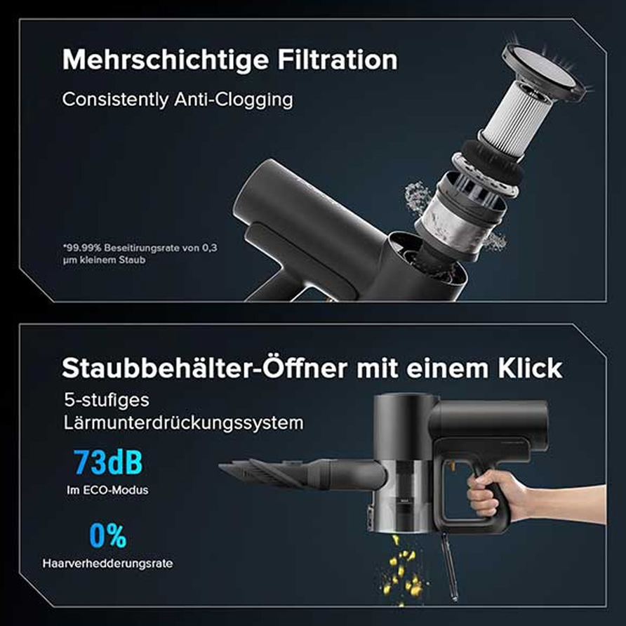 جارو شارژی شیائومی روبوراک مدل Roborock A30 Pro Combo Vacuum Cleaner