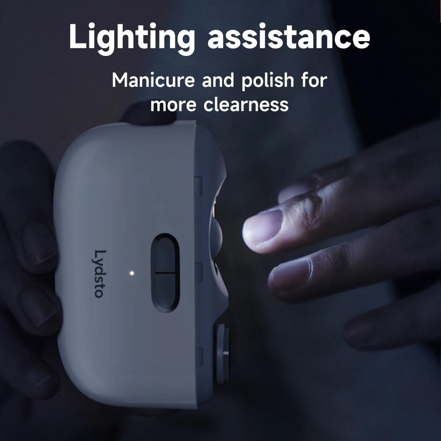 ناخن‌گیر و سوهان برقی لایدستو مدل Lydsto Electric Nail Clipper LQ-EDZJD01
