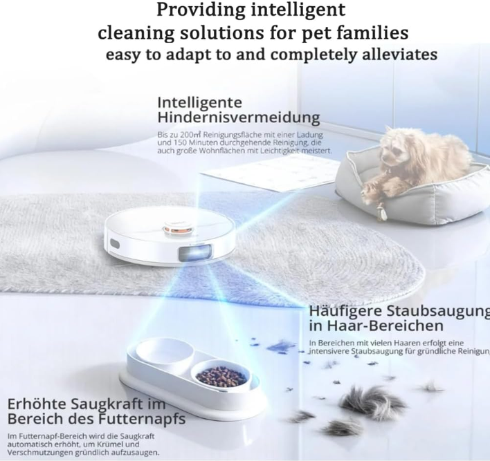 جارو رباتیک جانر مدل JONR T5 Pro Gen 2 Robot Vacuum Cleaner