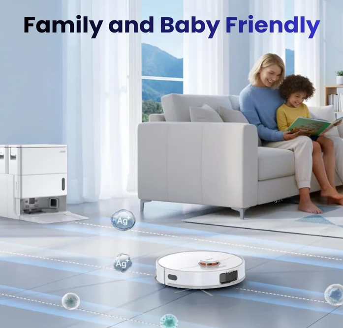 جارو رباتیک جانر مدل JONR T5 Pro Gen 2 Robot Vacuum Cleaner