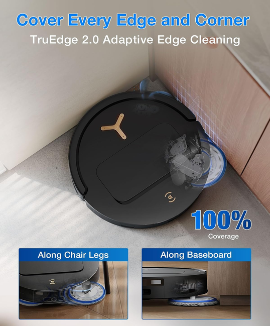 جارو رباتیک اکووکس مدل Ecovacs Deebot T50S Pro Omni Robotic Vacuum