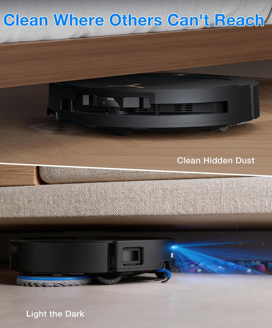 جارو رباتیک اکووکس مدل Ecovacs Deebot T50S Pro Omni Robotic Vacuum