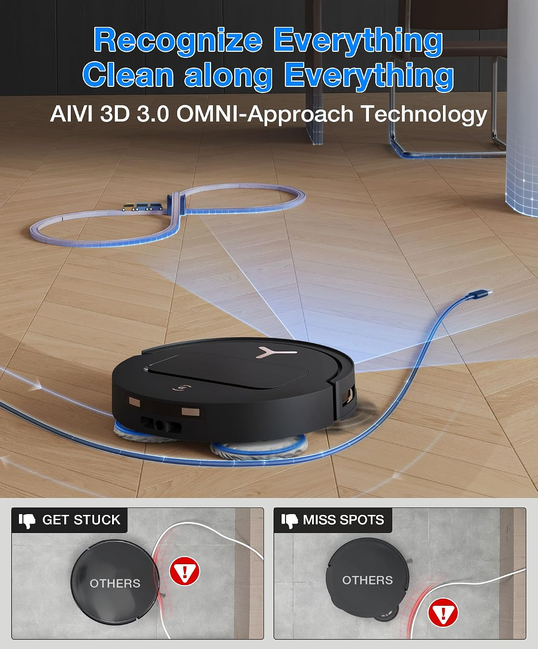 جارو رباتیک اکووکس مدل Ecovacs Deebot T50S Pro Omni Robotic Vacuum