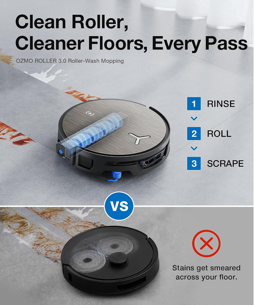جارو رباتیک اکووکس مدل Ecovacs Deebot X12S OmniCyclone Robotic Vacuum