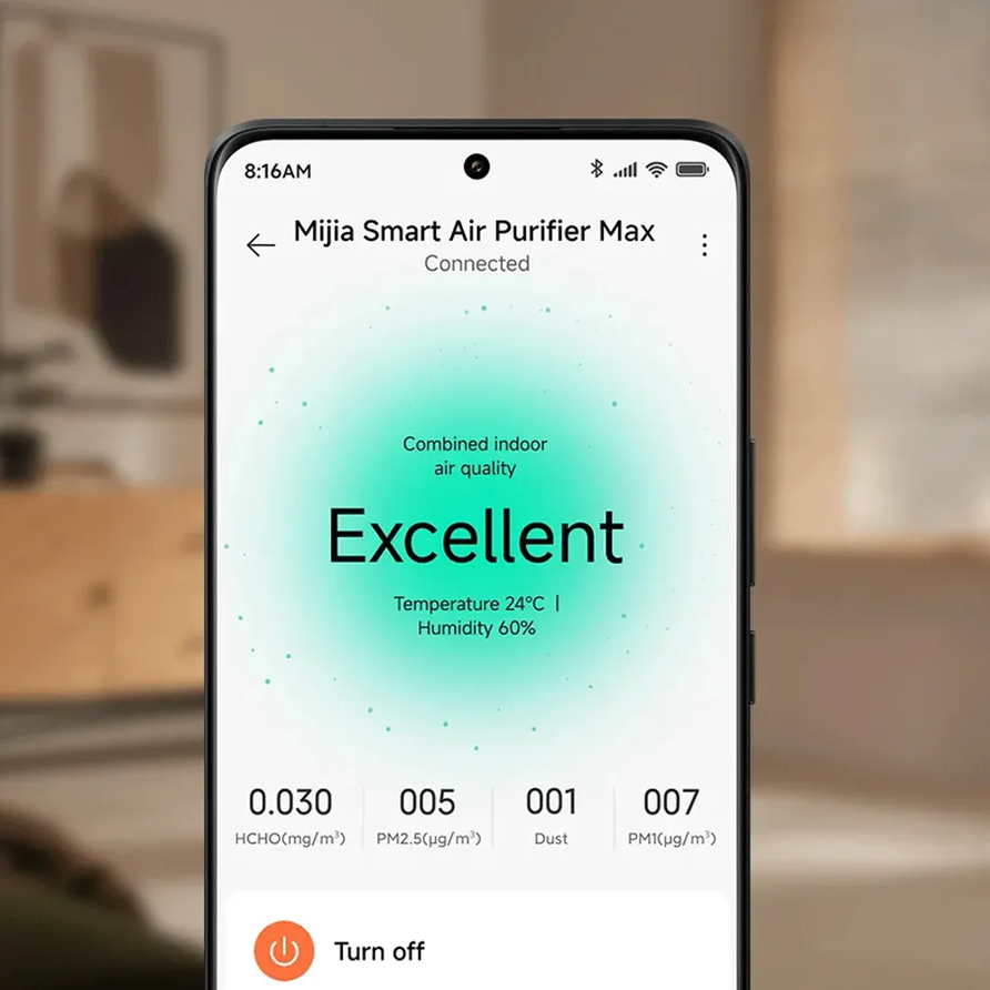دستگاه تصفیه هوا شیائومی میجیا مدل Mijia Smart Air Purifier Max